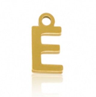 Lettre E - doré