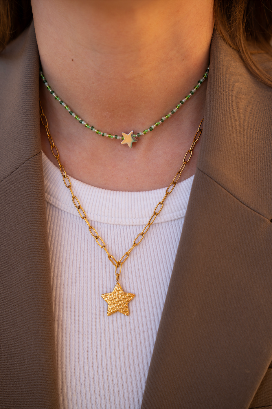 RAS DE COU - ÉTOILE ARGENTÉE