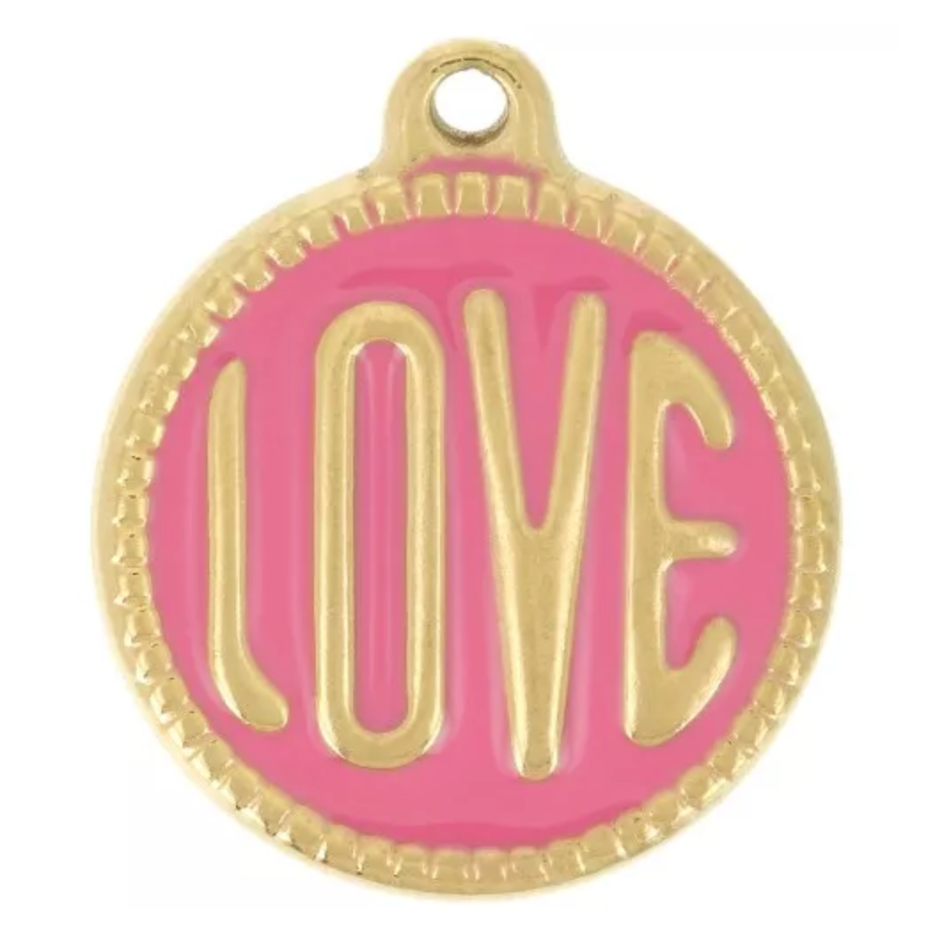 Charm n°65 - love rose