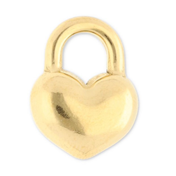 Charm n°104 - coeur cadenas