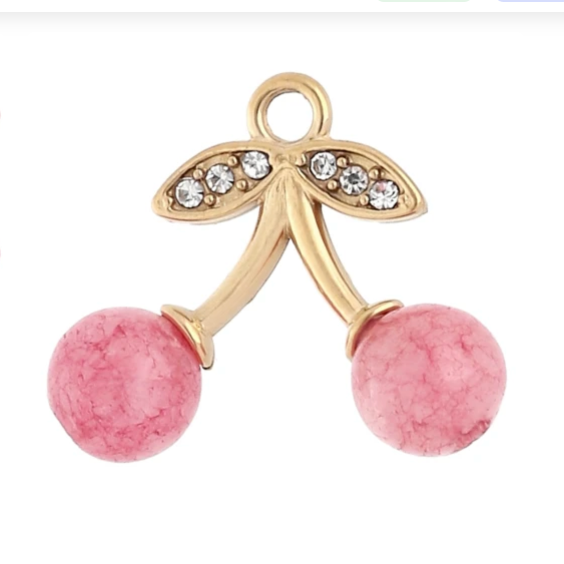 Charm n°105 - cerise rose