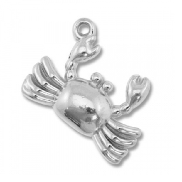 Charm argenté n°67 - crabe