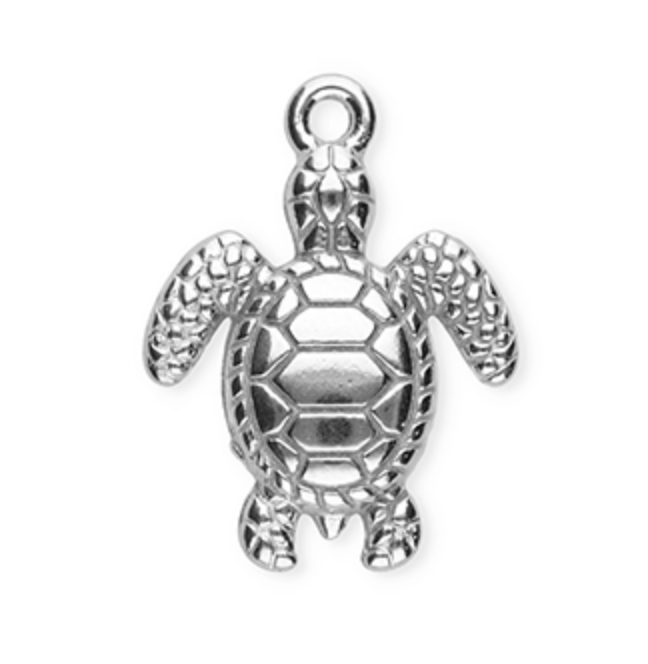 Charm argenté n°69 - tortue