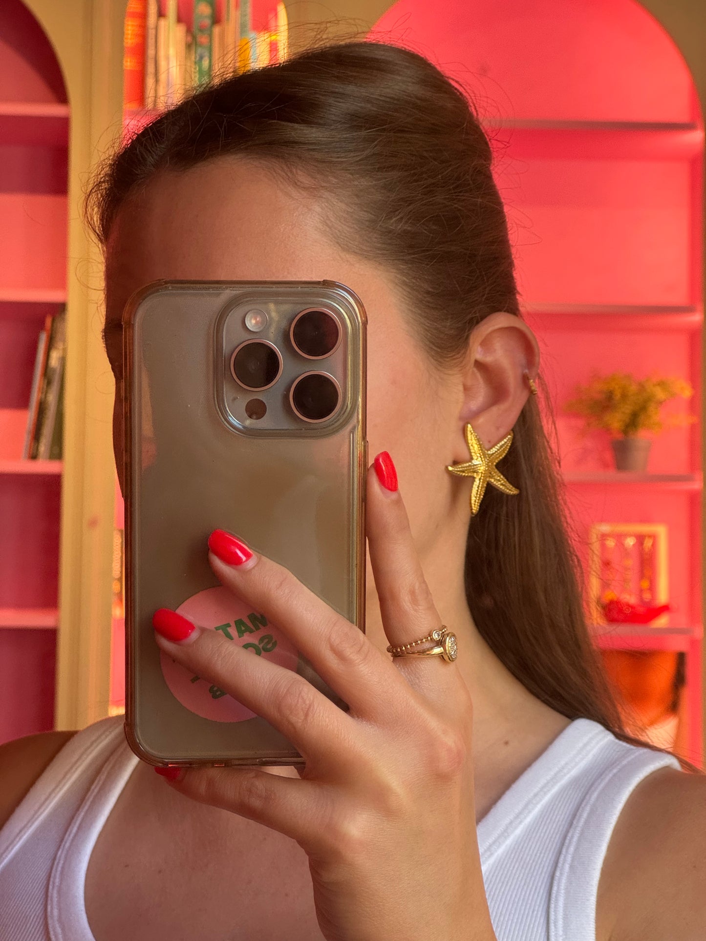 BOUCLES D'OREILLES ÉTOILE DE MER