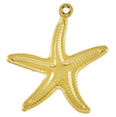 Charm n°43 étoile de mer dorée