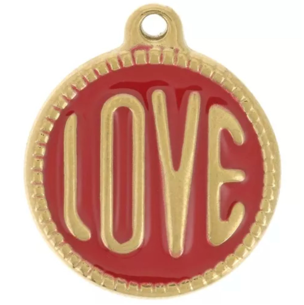Charm n°47 - love rouge