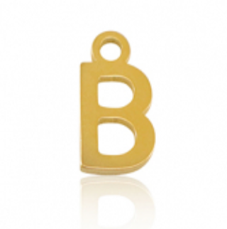 Lettre B - doré