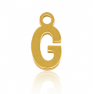 Lettre G - doré