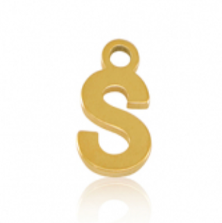 Lettre S - doré