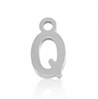 Lettre Q - argenté