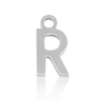 Lettre R - argenté