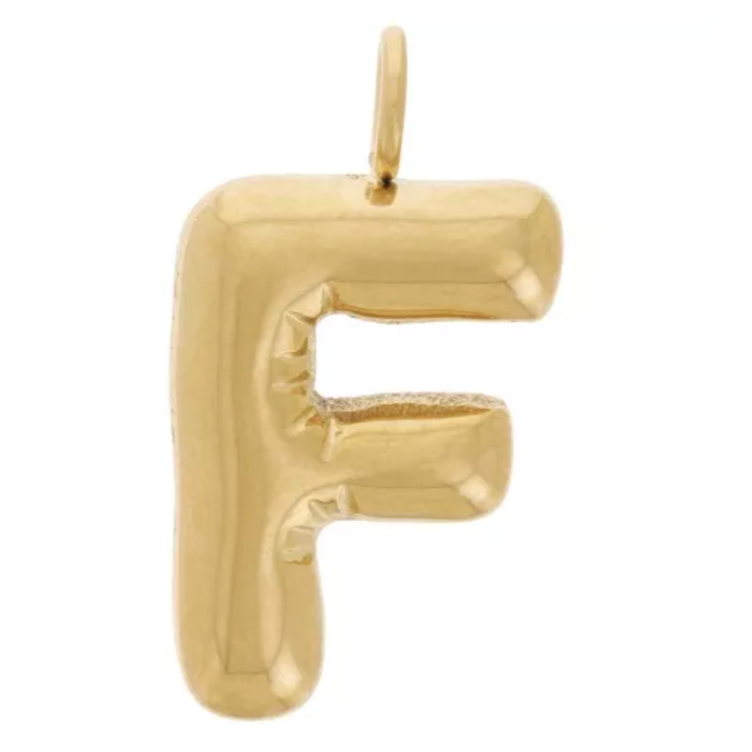 Lettre bubble - F