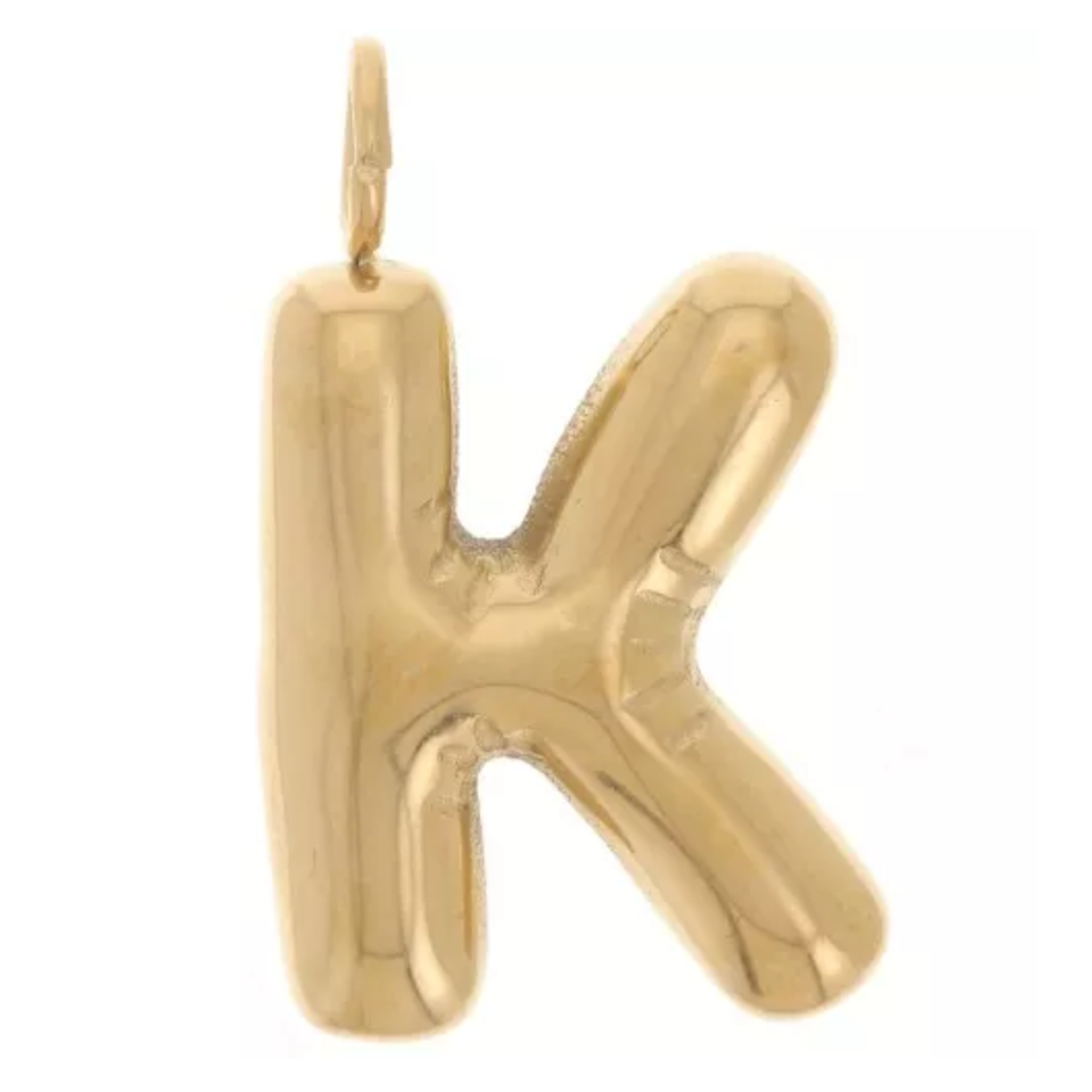 Lettre bubble - K