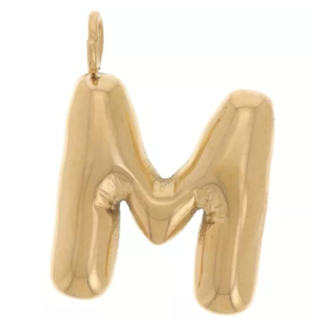 Lettre bubble - M