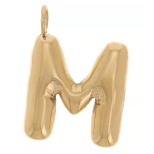 Lettre bubble - M