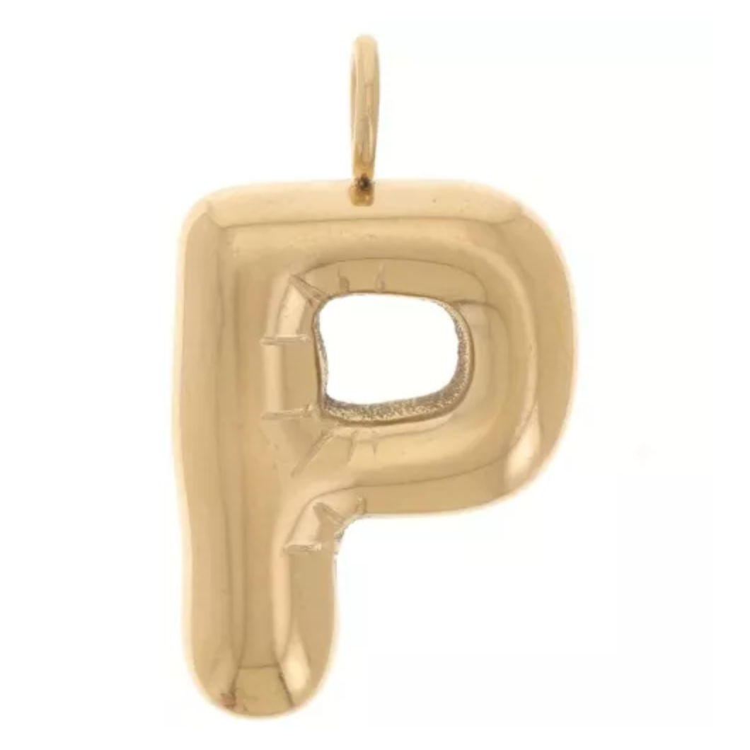 Lettre bubble - P