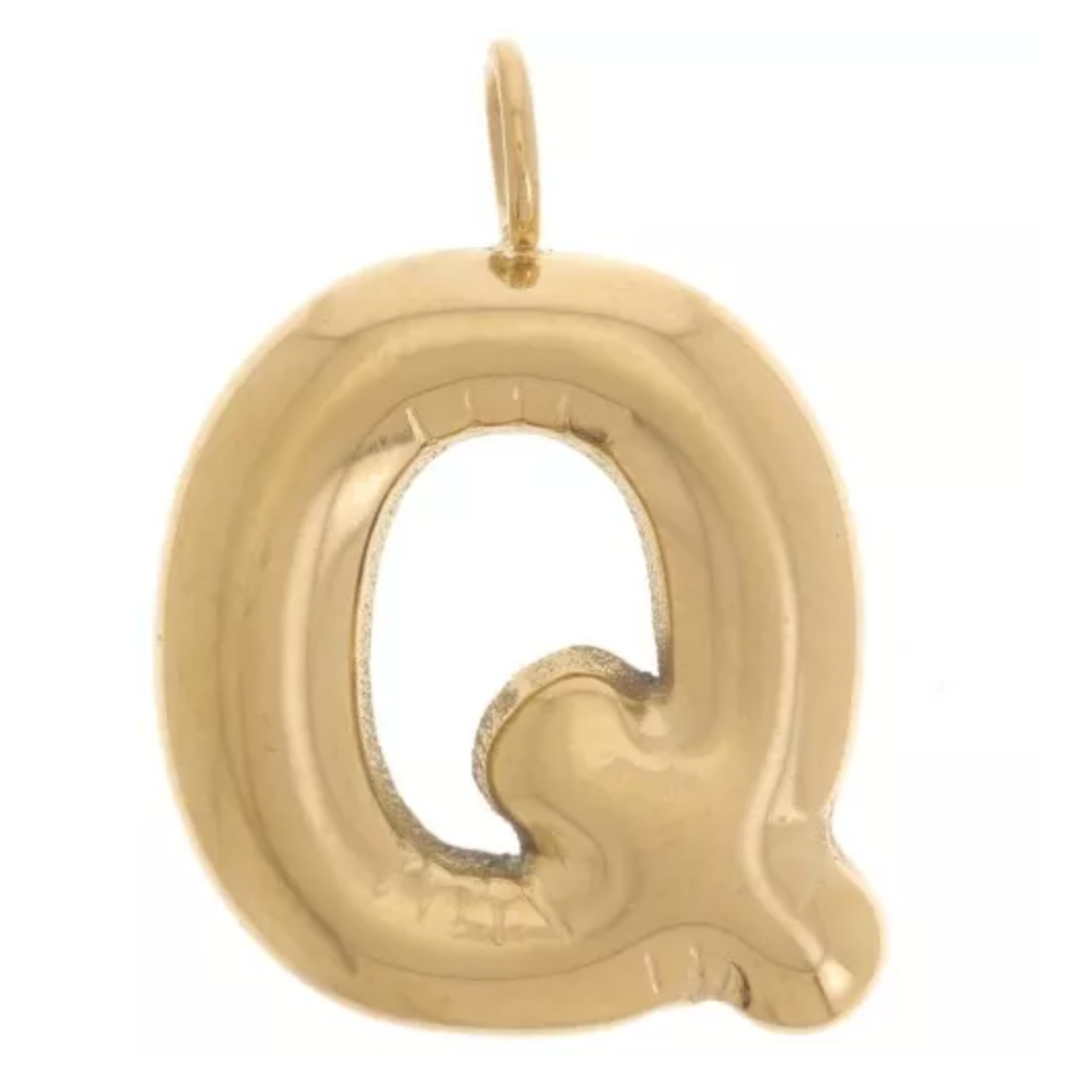 Lettre bubble - Q