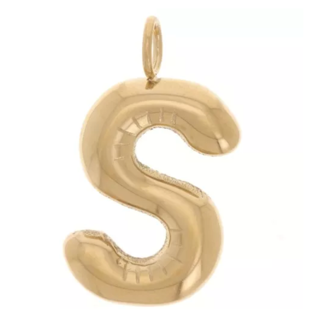Lettre bubble - S