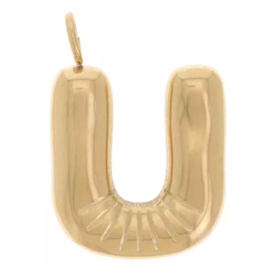 Lettre bubble - U