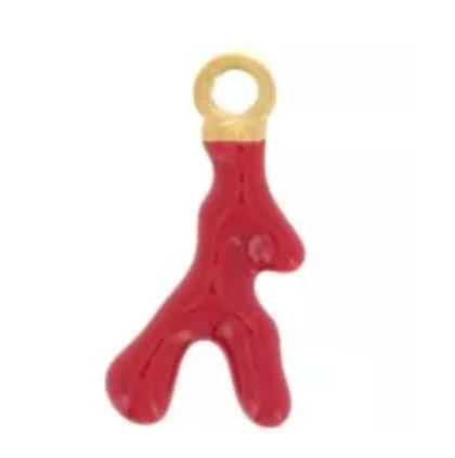 Charm n°70 - corail rouge