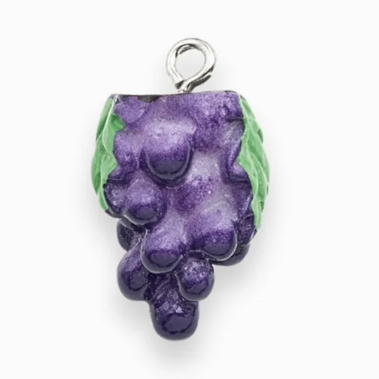 Breloque de sac n°30 - grappe de raisin