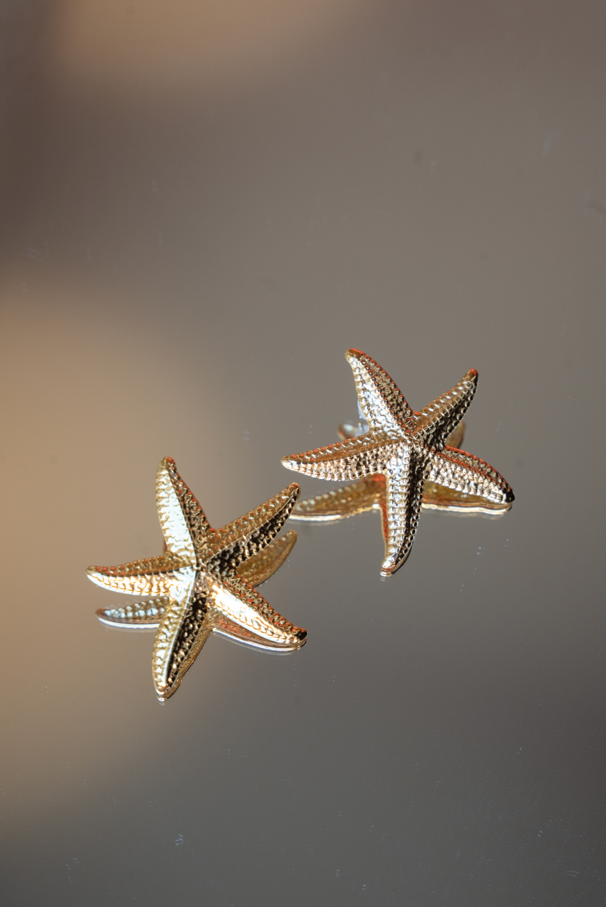 BOUCLES D'OREILLES ÉTOILE DE MER