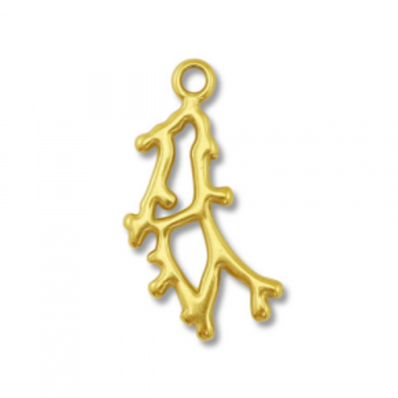 Charm n°83 - corail doré