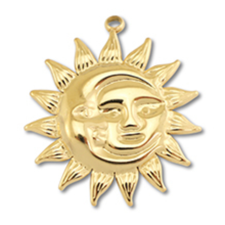 Charm n°86 - soleil lune