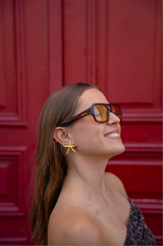 BOUCLES D'OREILLES ÉTOILE DE MER