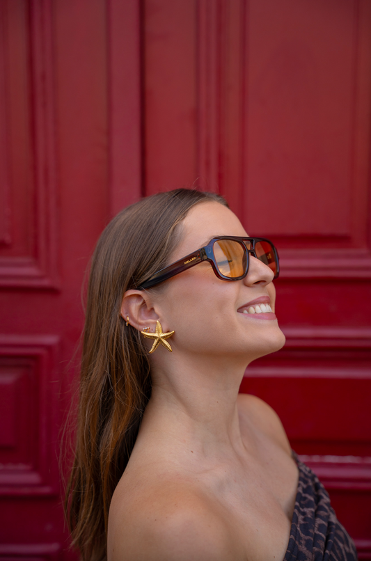 BOUCLES D'OREILLES ÉTOILE DE MER