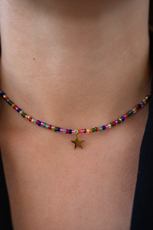 COLLIER MULTICOLORE