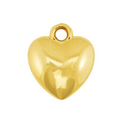 Grigri coeur doré