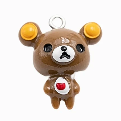 Breloque de sac n°36 - ourson brun