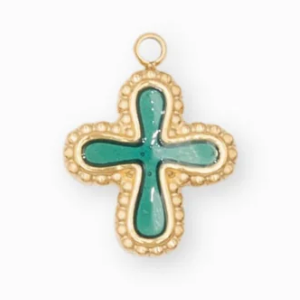 Charm n°46 - croix verte