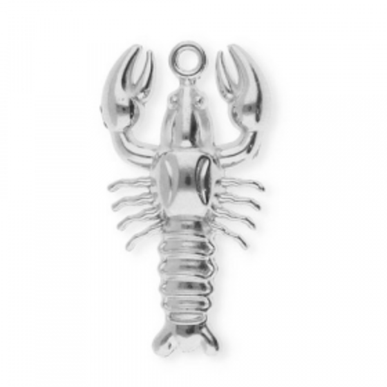 Charm argenté n°46 : gros homard