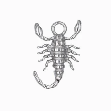 Charm argenté n°61 - scorpion