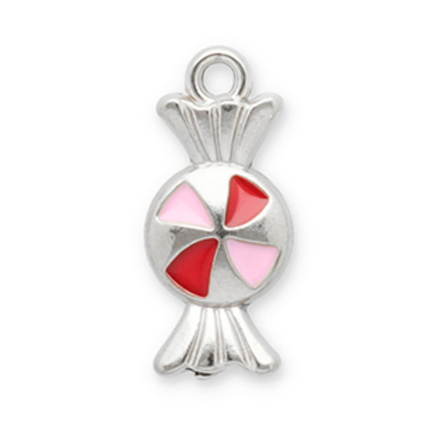 Charm argenté n°64 - bonbon