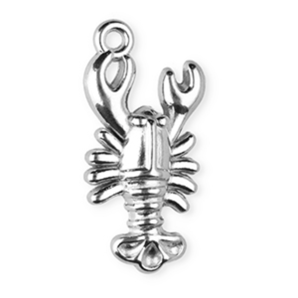 Charm argenté n°72 - homard