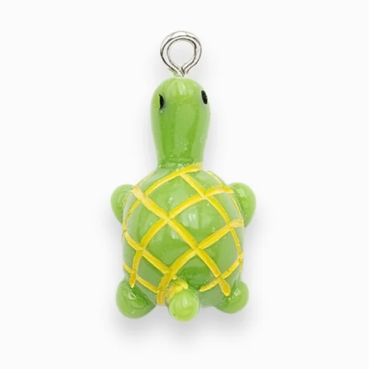 Breloque de sac n°29 - tortue verte
