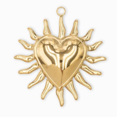 Charm n°79 - gros coeur soleil