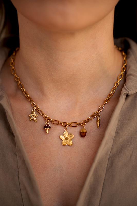 COLLIER À CHARMS ISABEL