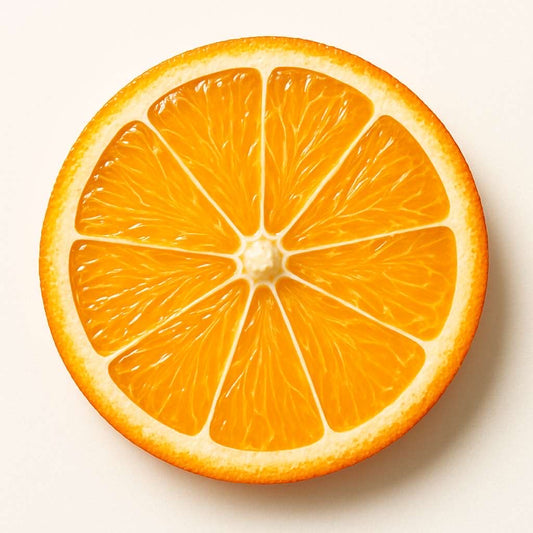 Breloque de sac n°25 - rondelle d'orange