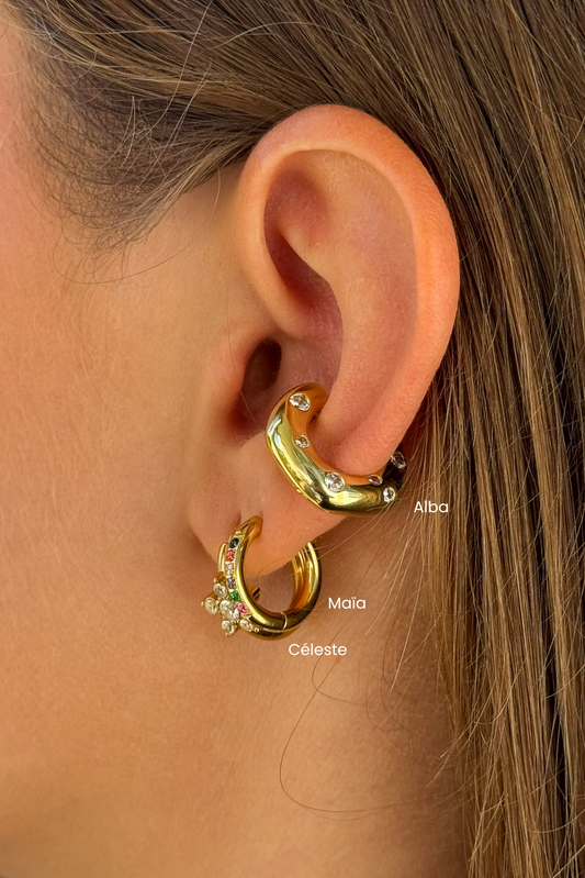 COFFRET 3 MONOBOUCLES - VALENTINA